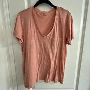 Madewell V-Neck Short Sleeve T-shirt